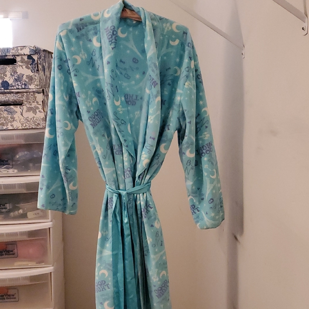 Blue Moon and Stars Robe